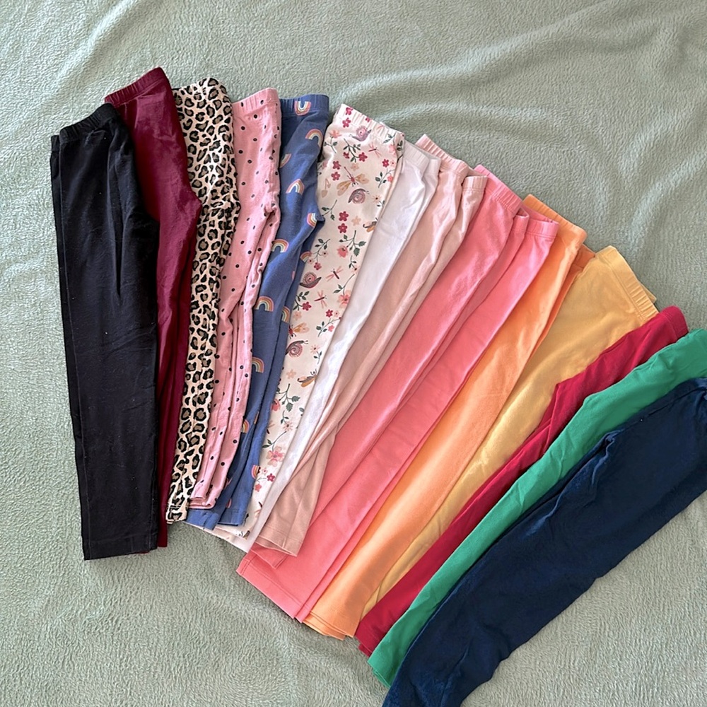 Old Navy Toddler Leggings Lot (15)